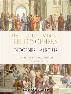 cover image of Lives of the Eminent Philosophers